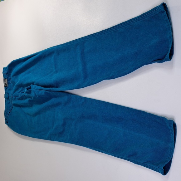 Rockies Vintage High-Rise Western Turquoise Jeans Waist 27 Inseam 37 Tall - Picture 12 of 17